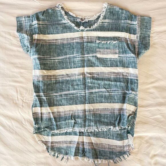 Casual Linen Top - Picture 2 of 4